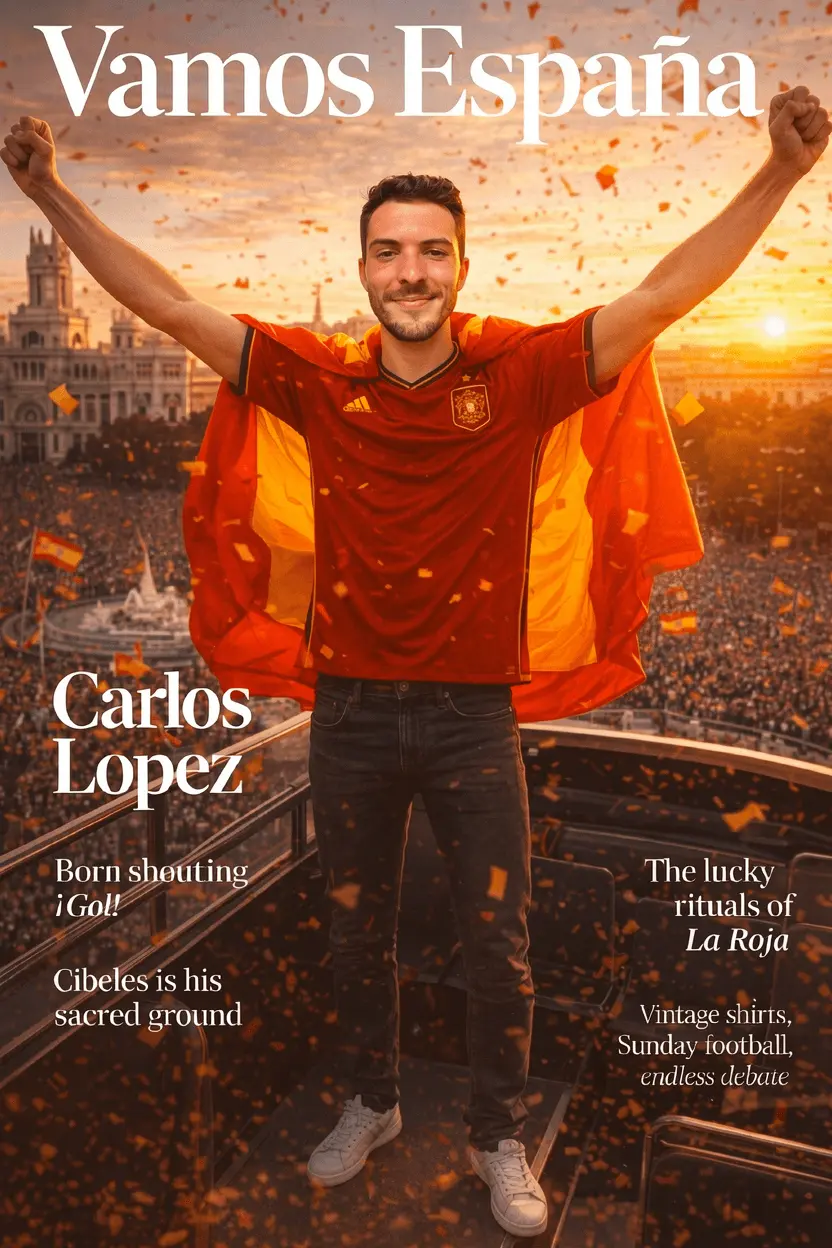 Magazine cover example 1